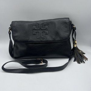 Tory Burch Black Leather Crossbody
